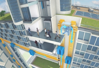 سیستم جدید مولتی آسانسور تیسن کروپ